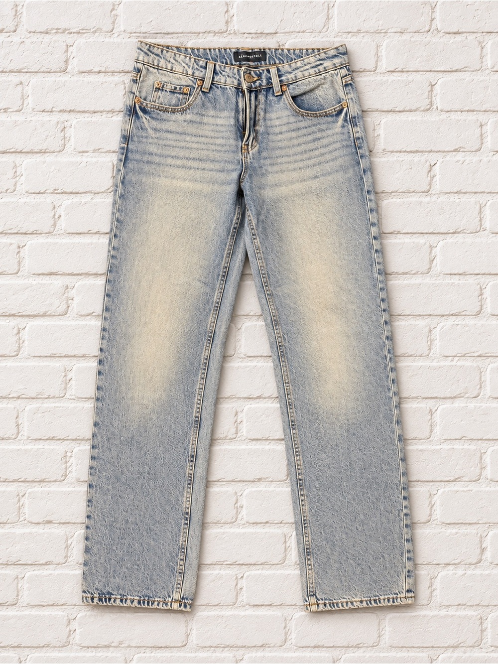Aero Low Rise Baggy Jeans Size 4